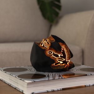 Feuerskulptur Minilampe